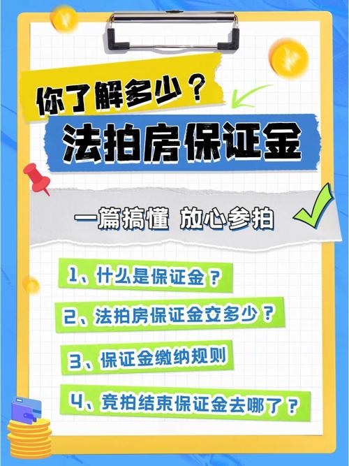 法拍房保证金全流程梳理，金额、缴纳、退还一文搞懂