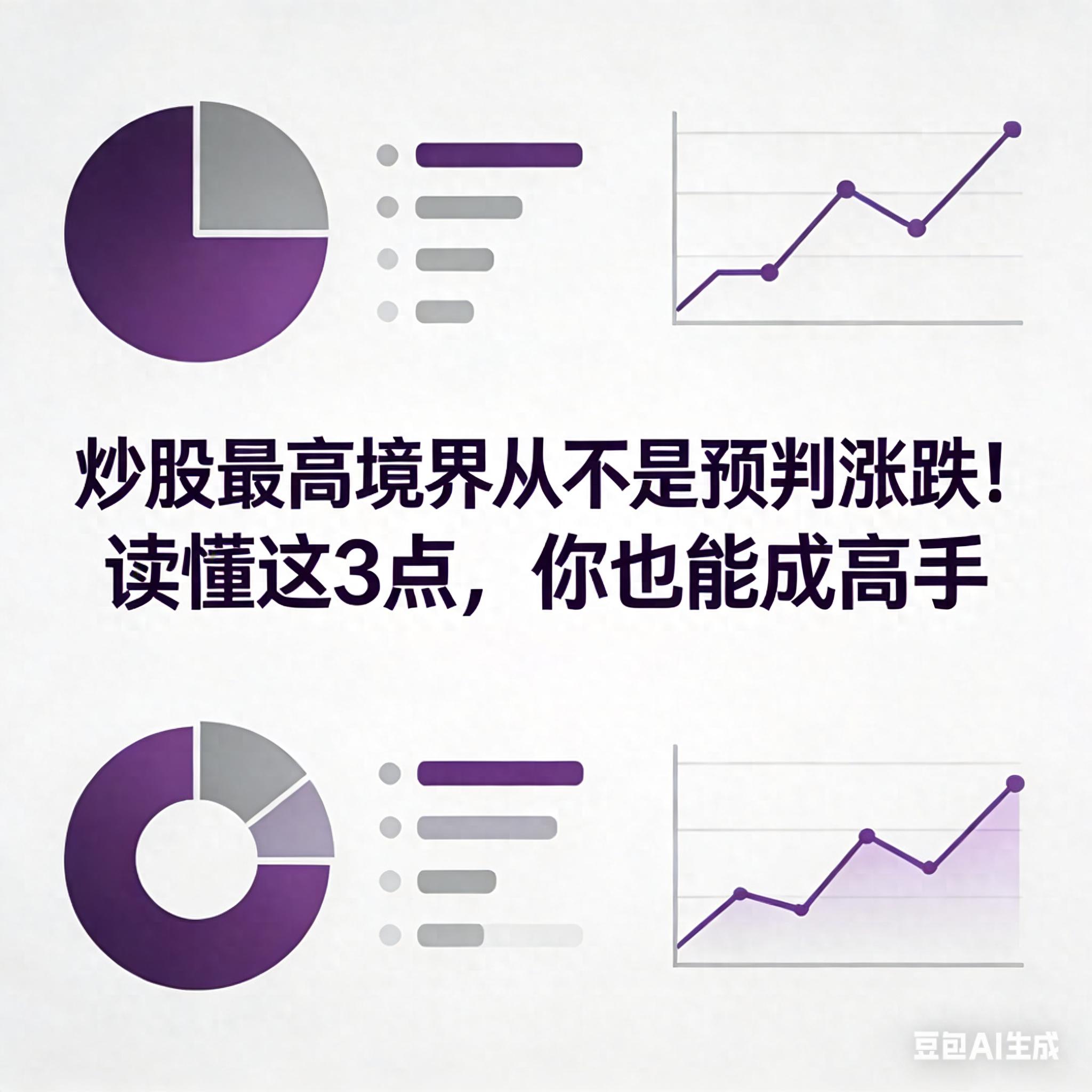 炒股别再赌涨跌！掌握这3点，脱离散户思维向高手靠拢