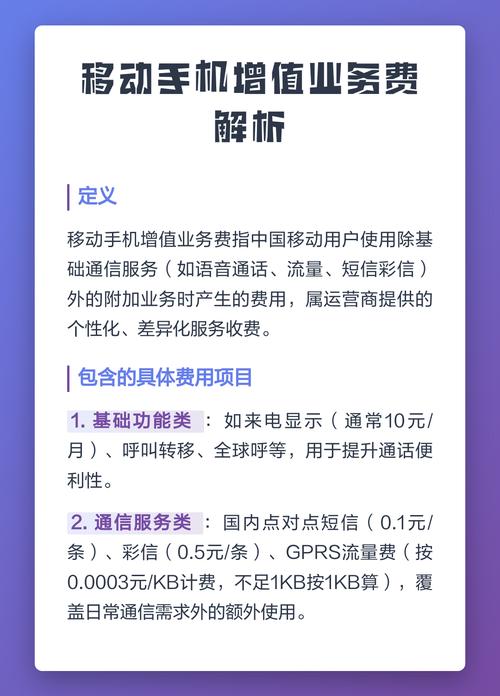 移动什么是增值业务费_移动增值业务_移动增值业务价值链