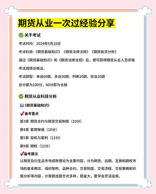 期货从业法律法规备考攻略 30天通关秘籍