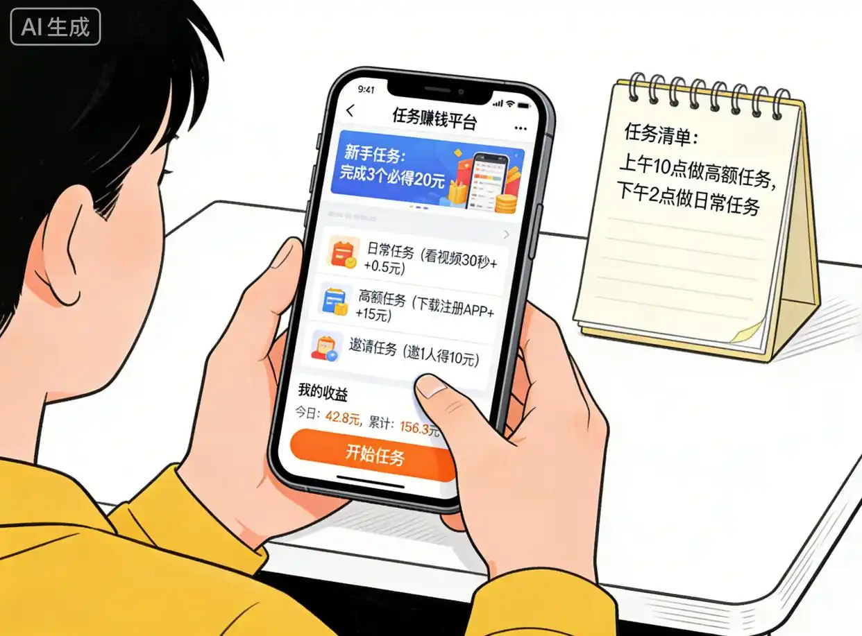 失业别慌！在家赚钱的10个方法，手机就能做